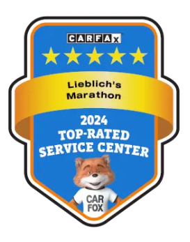 2024 Carfax Top‑Rated Service Center badge